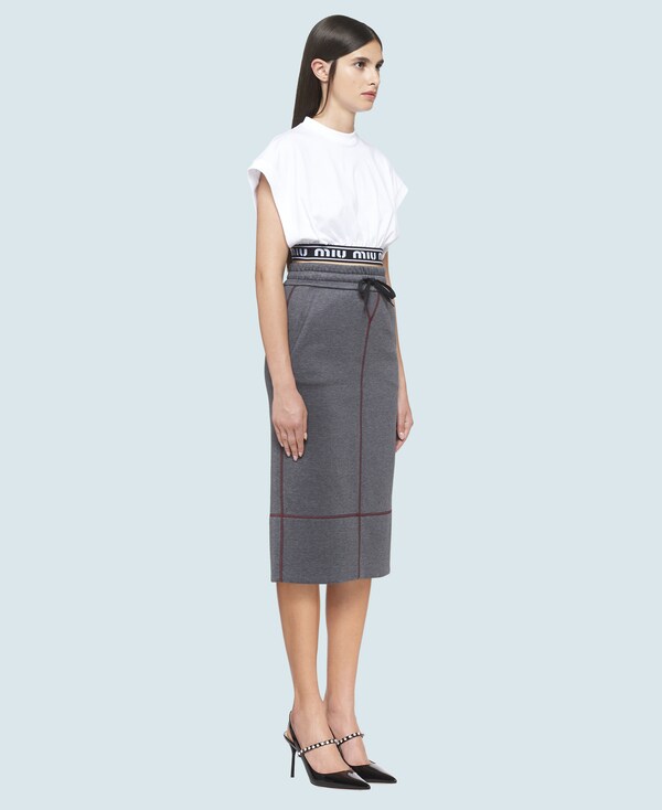 Jupe en coton clearance