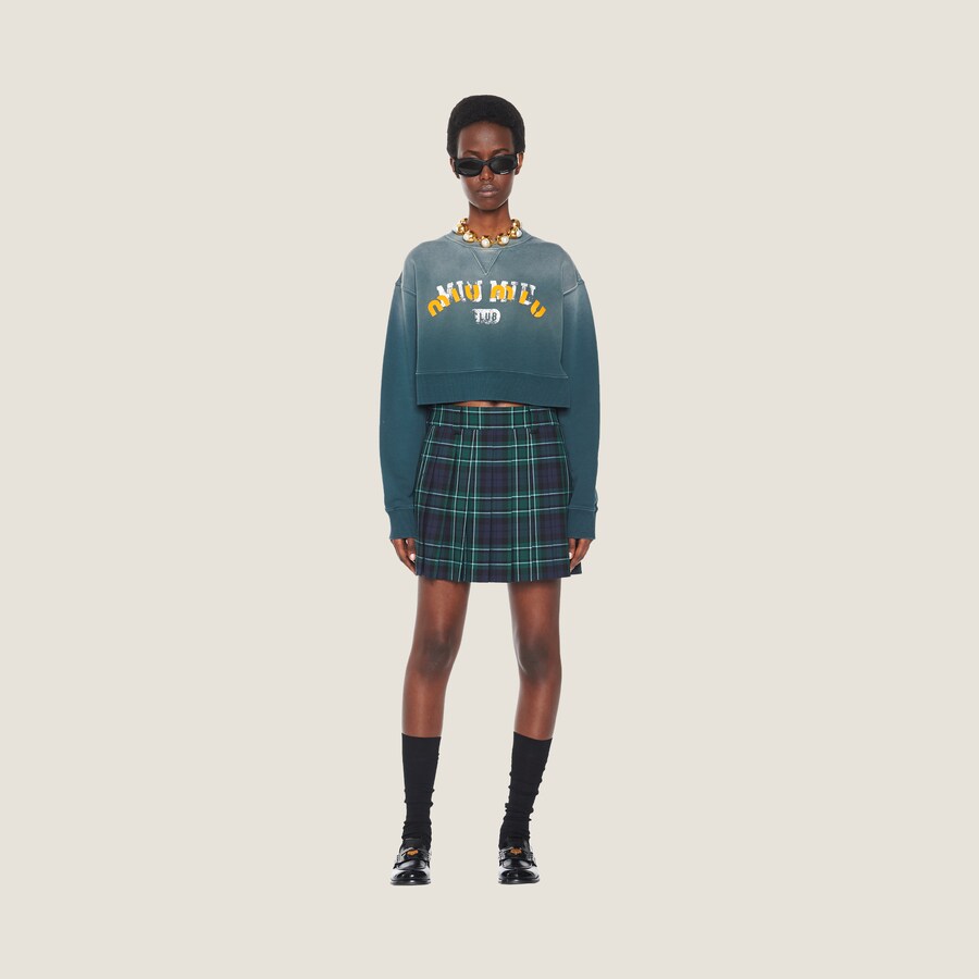 MIUMIU SHORT-SLEEVE T-SHIRT STYLE 400 main image 0