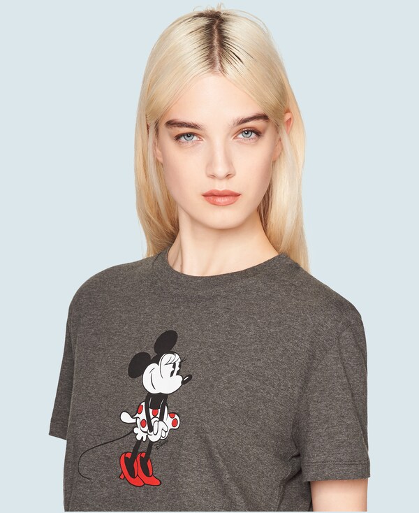 Disney Madchen Longsleeve Rosa Minnie Mouse Motiv Disney