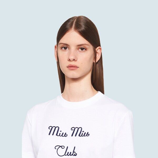 Miu miu club t shirt Clearance