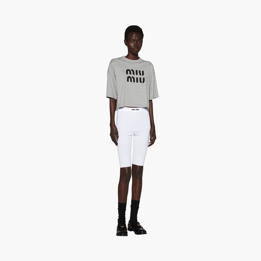 MIUMIU TWO-PIECE T-SHIRT SET STYLE 170