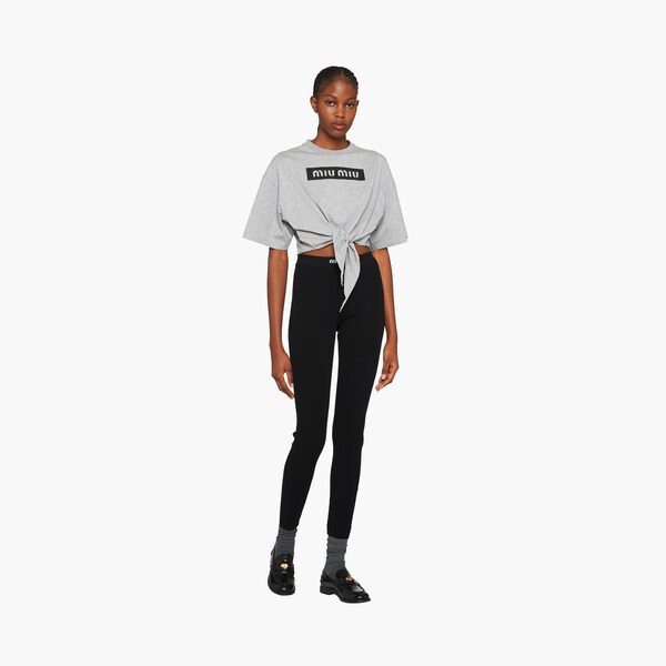 MIUMIU KNITTED T-SHIRT STYLE 760
