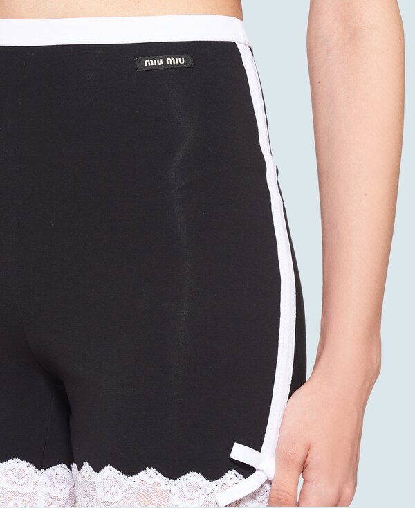 Miu miu biker shorts