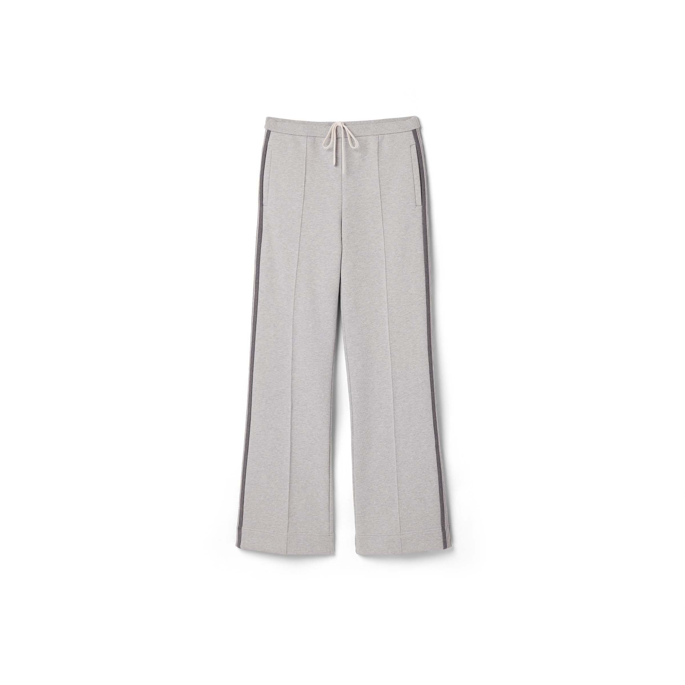 Miu Miu Pantalones De Felpa De Algodón, Mujer, Gris, Talla 40