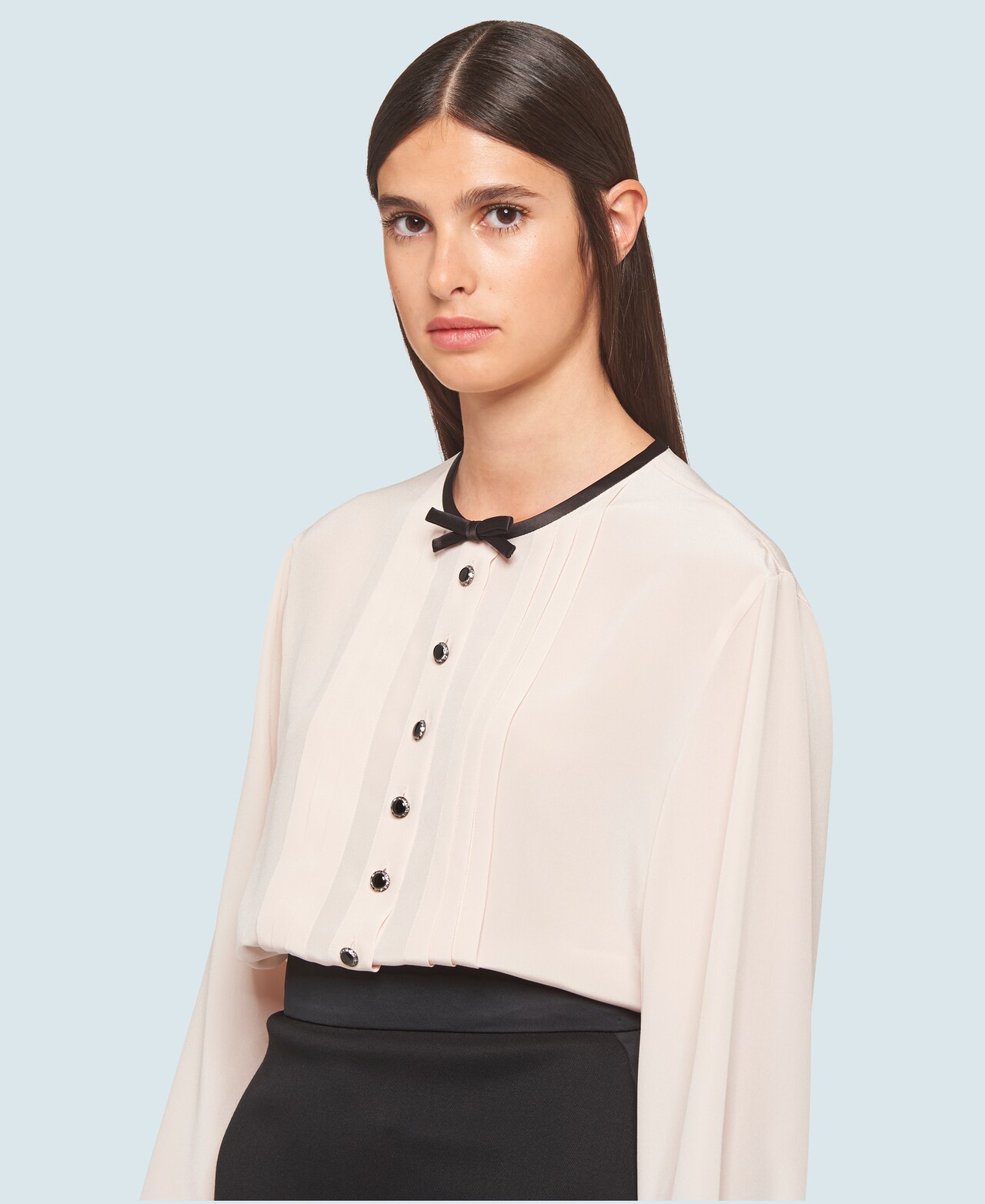 Crepe de chine blouse Clearance