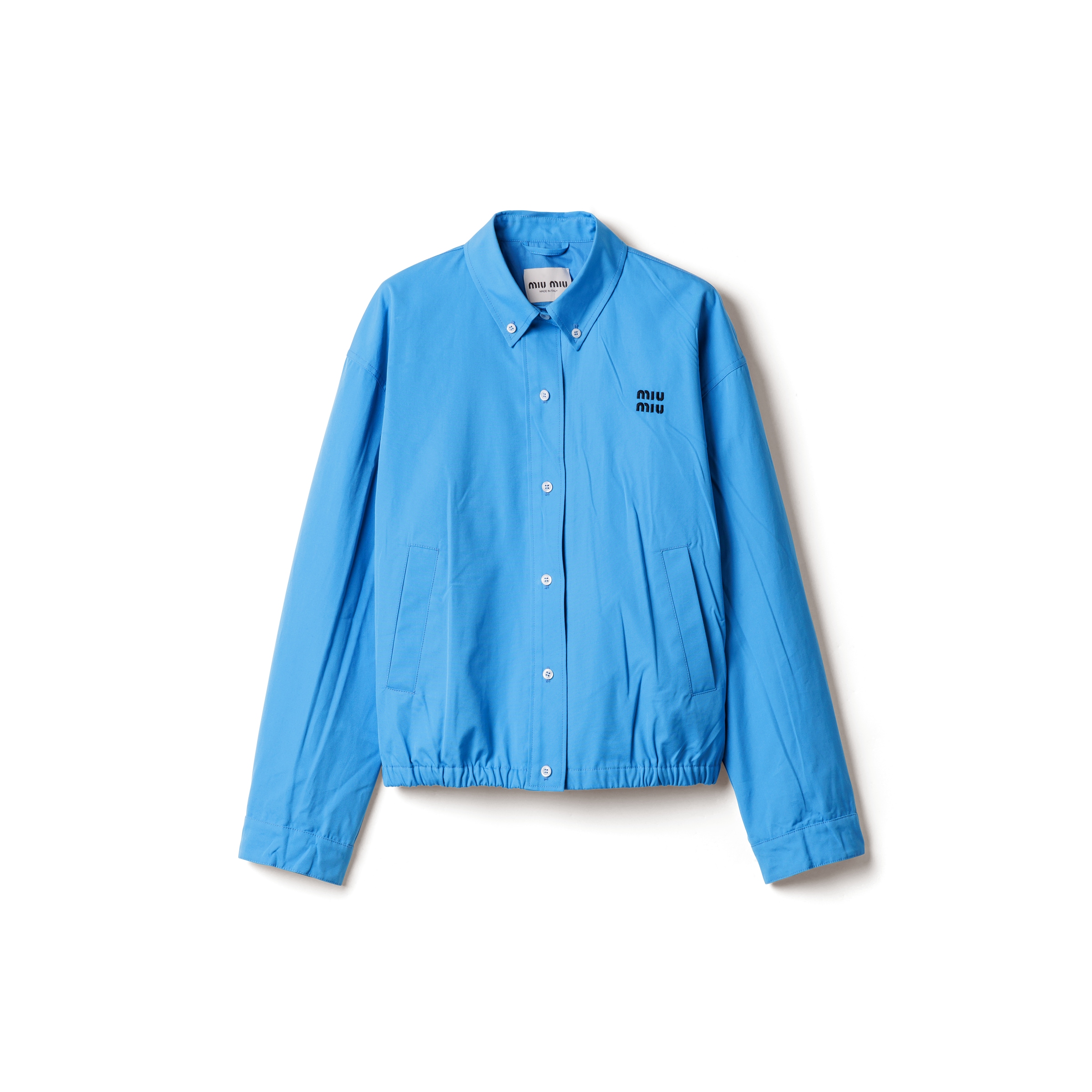 Miu Miu Bomber Jacket In Blue