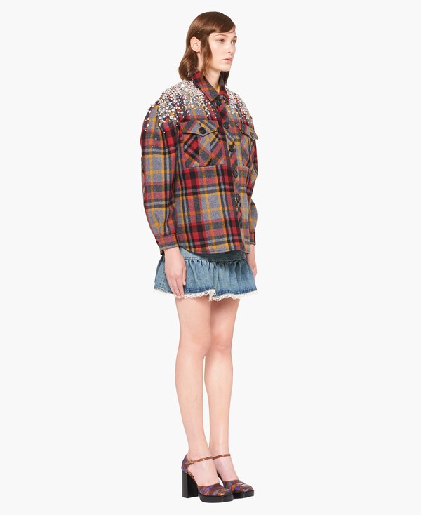 miu miu fringe jacket