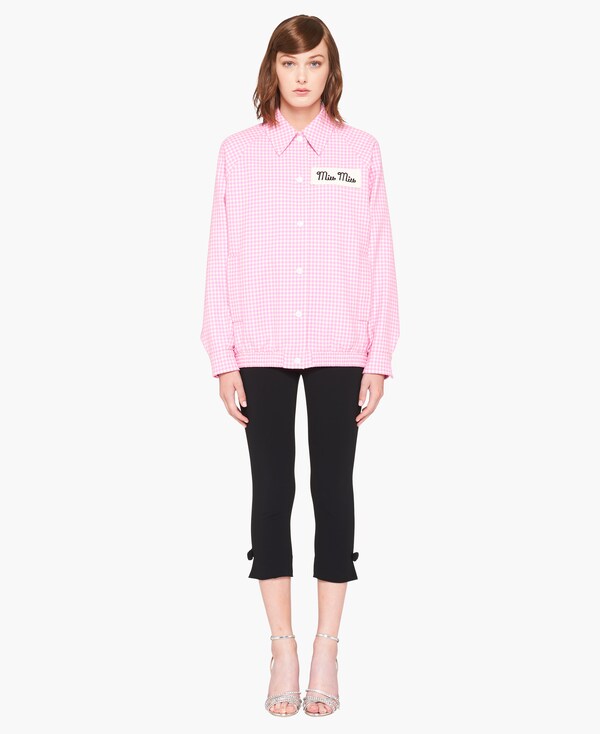 pink twill jacket