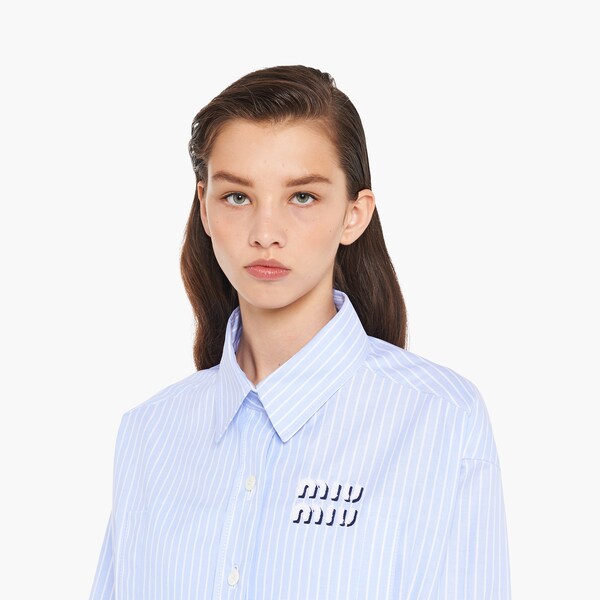 cropped cotton jacket