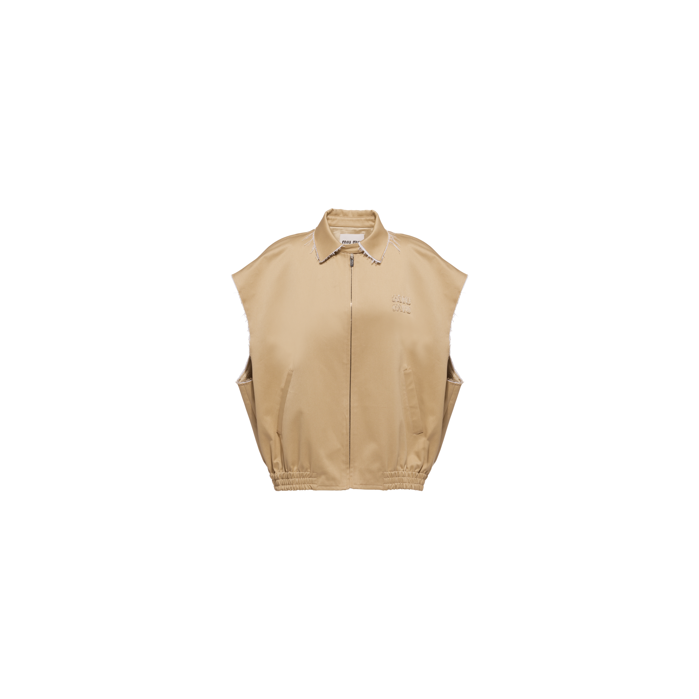 Miu Miu Chino Blouson Jacket In Cord