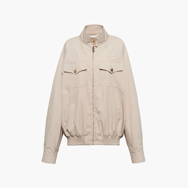 Cotton Linen Chino Blouson main image 1