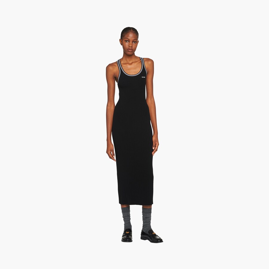 MIU 25S 2 PIECE KNITTED TOP WITH STRAPS 264131