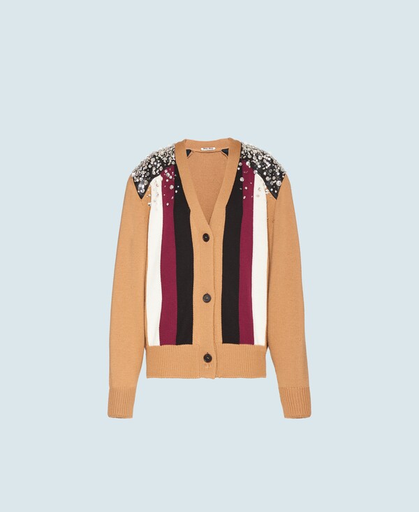 cardigan miu miu