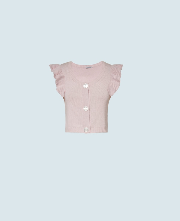 Miu miu pink cardigan Clearance