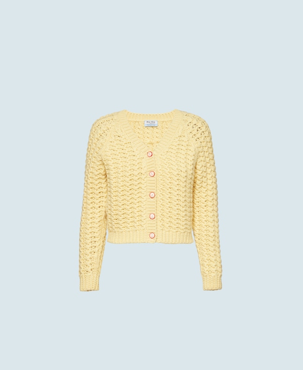 cardigan miu miu