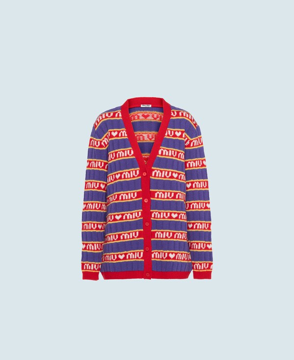 miu miu striped sweater