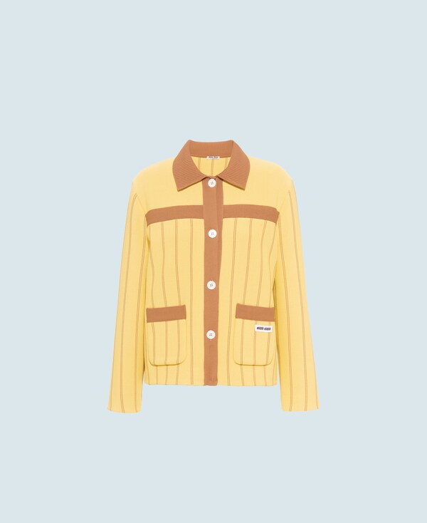cardigan miu miu