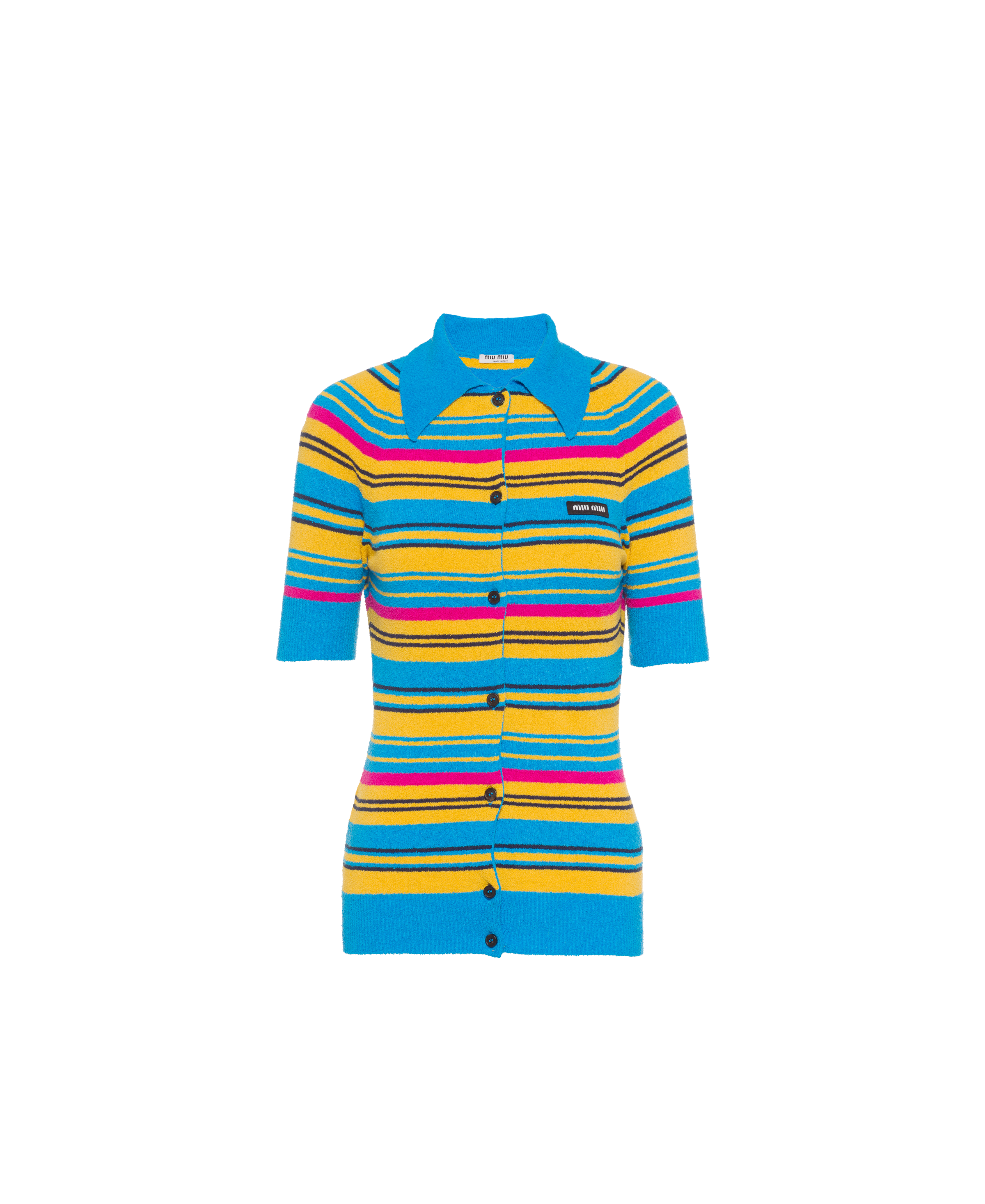 Boucle cardigan Turquoise | Miu Miu