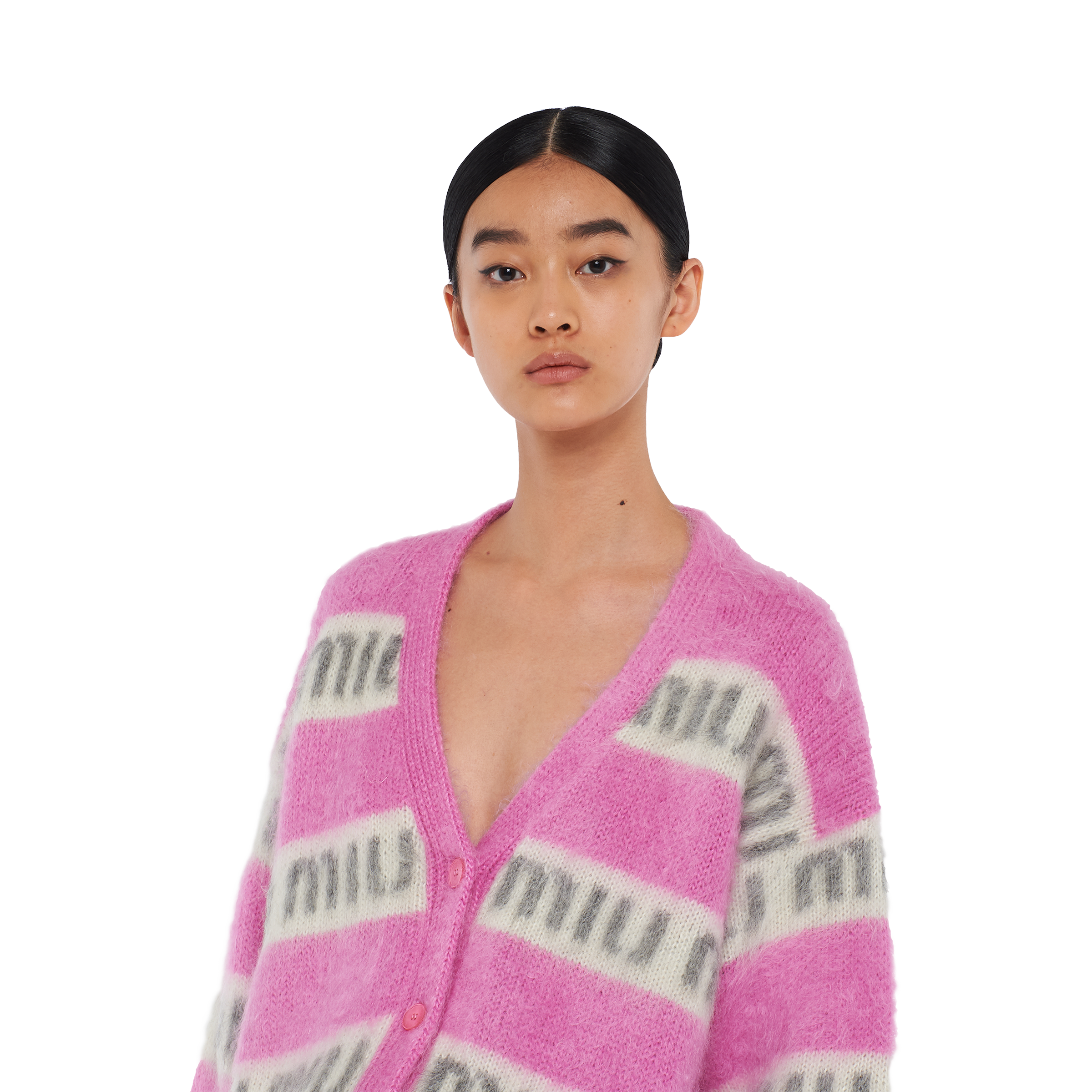 Miu miu mohair cardigan clearance