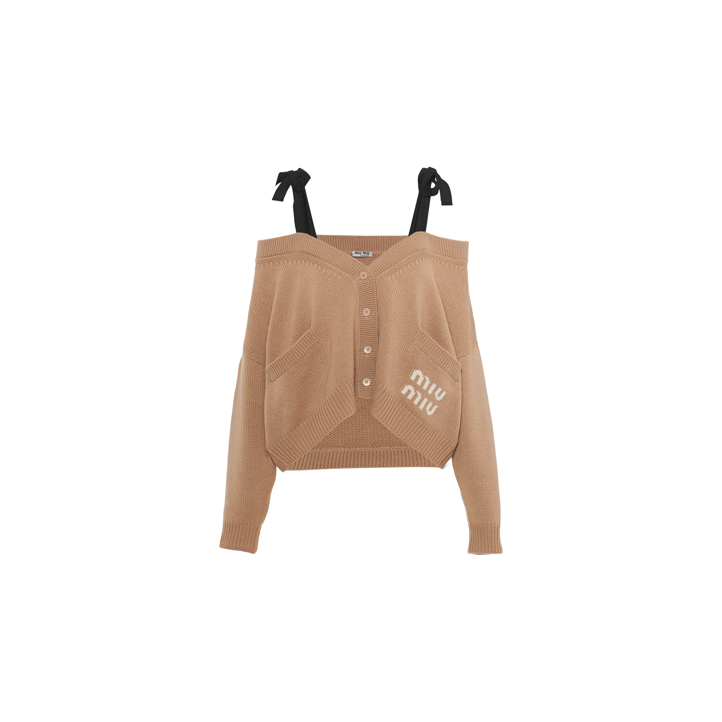 Miu miu shop cashmere cardigan