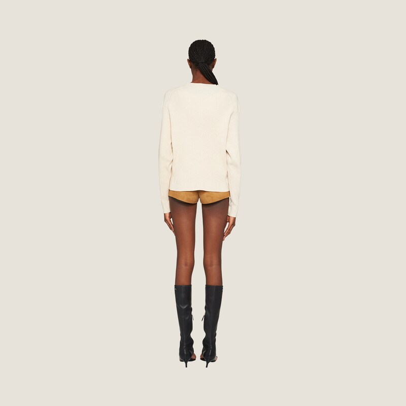 RD STYLE - Miu Ottoman Soft Knit Half Zip main image 1