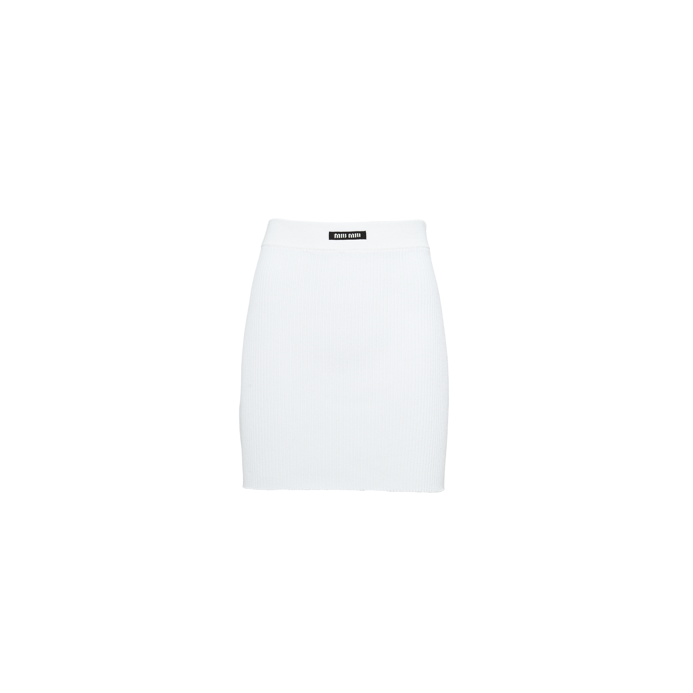 white-viscose-miniskirt-miu-miu