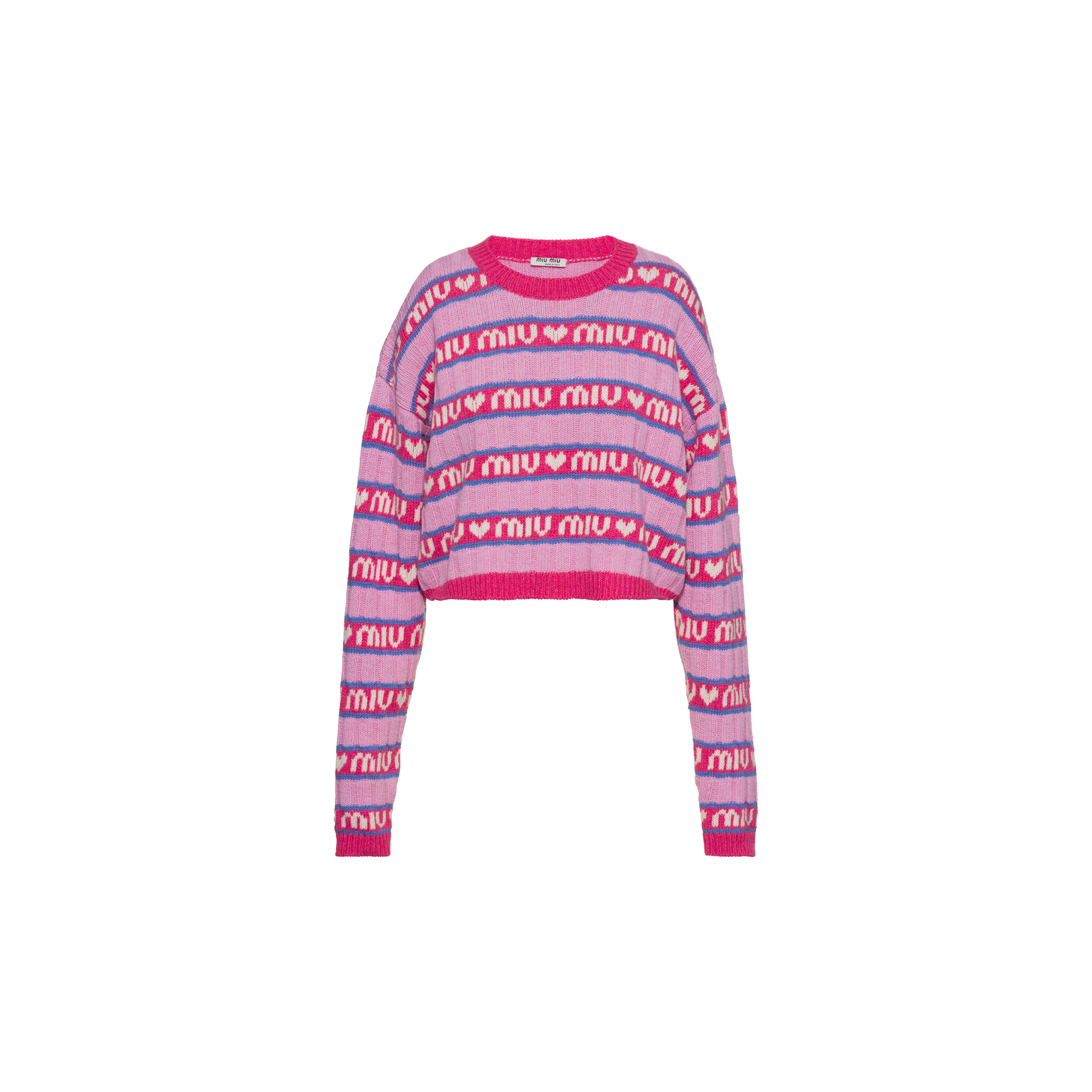 miu miu striped sweater