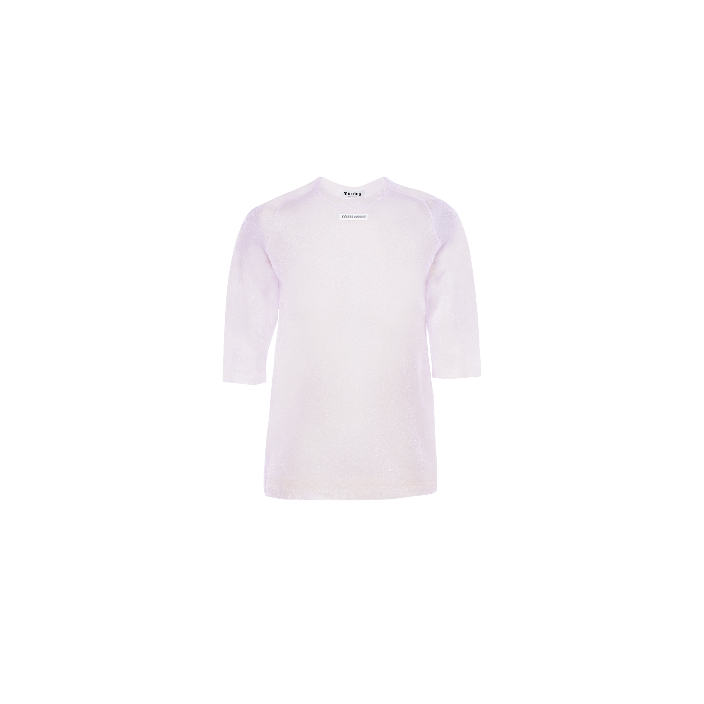 Nylon sweater Lilac Miu Miu