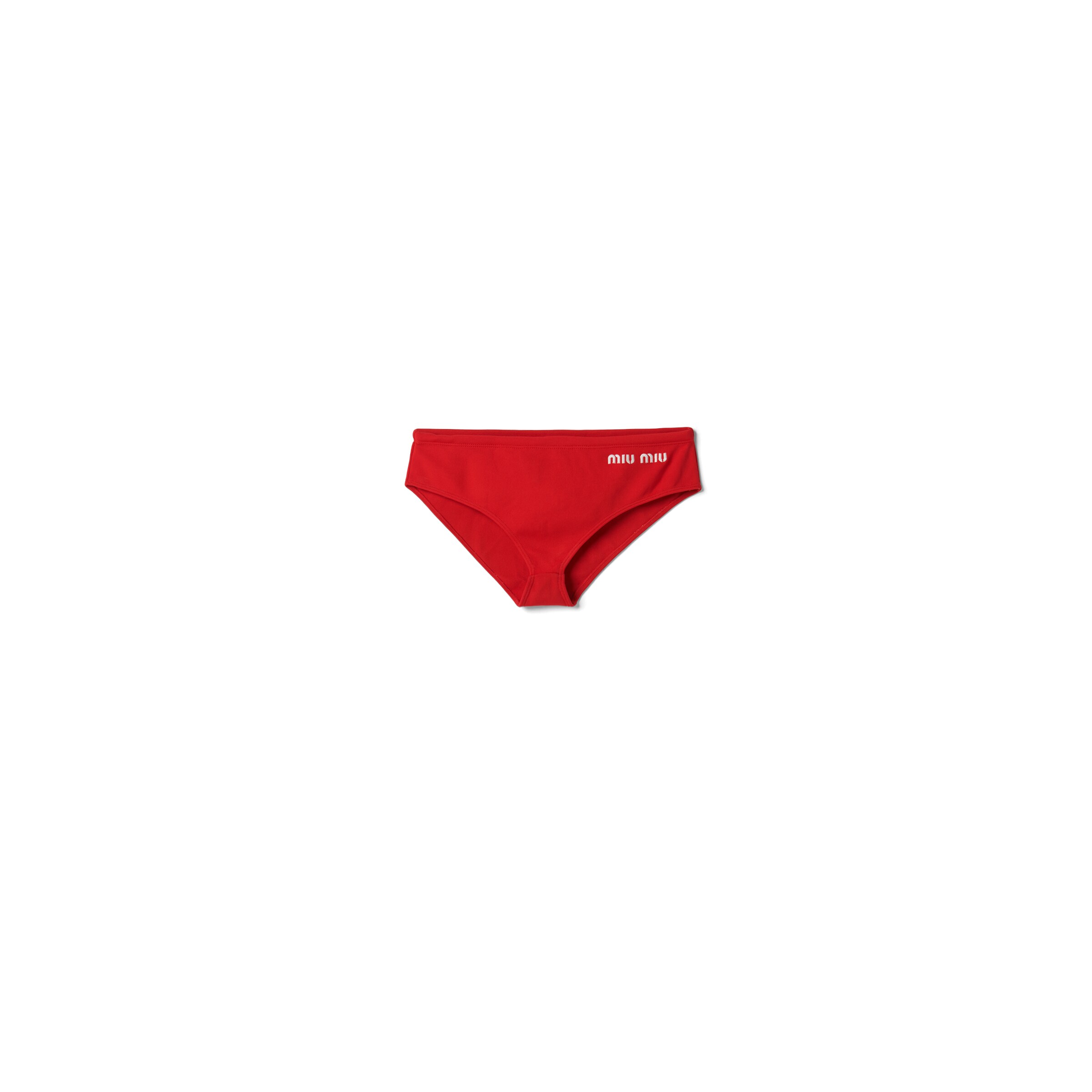 Miu Miu Costume Da Bagno , Donna, Rosso, Taglia 40
