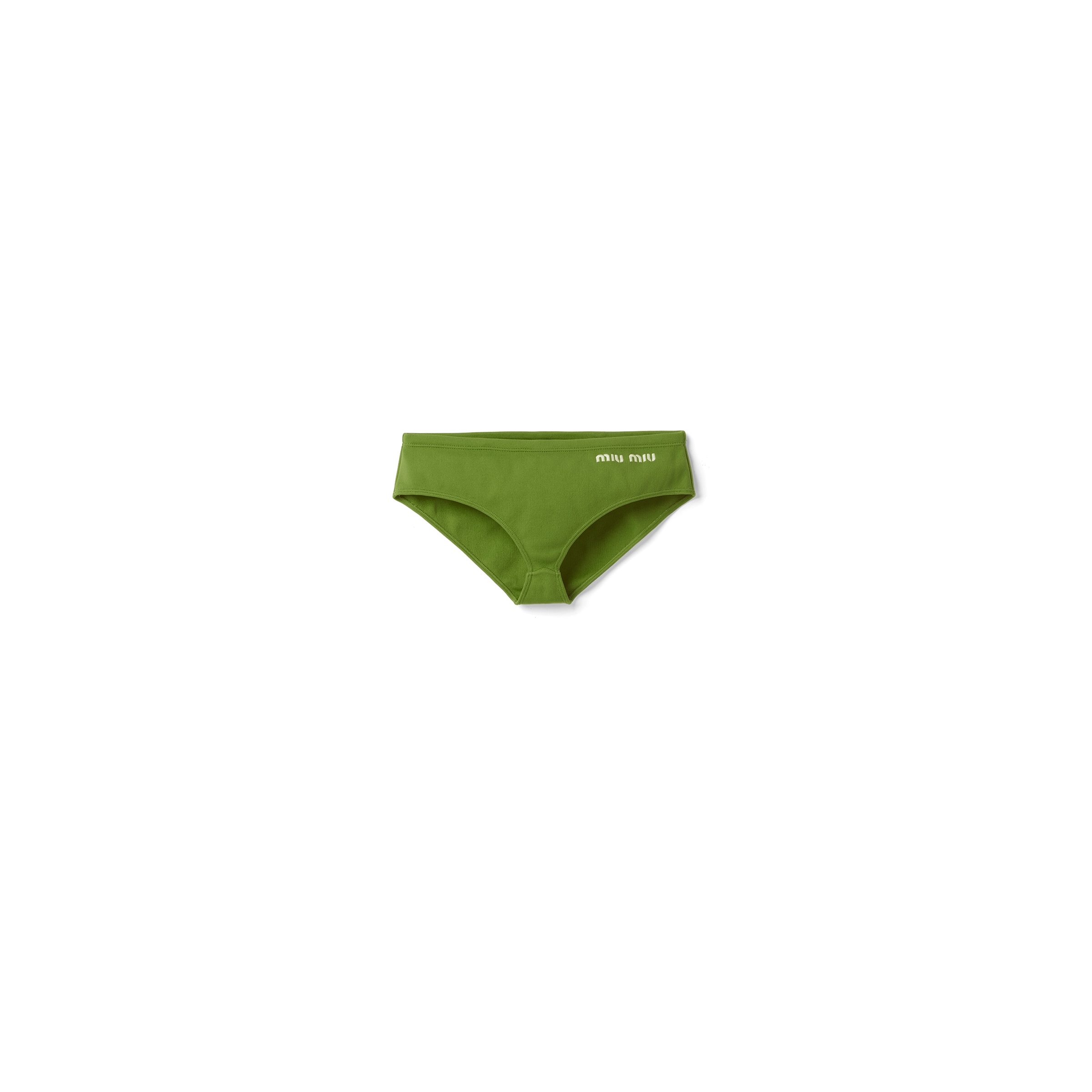 Miu Miu Maillot De Bain, Femme, Vert Pistache, Taille 40