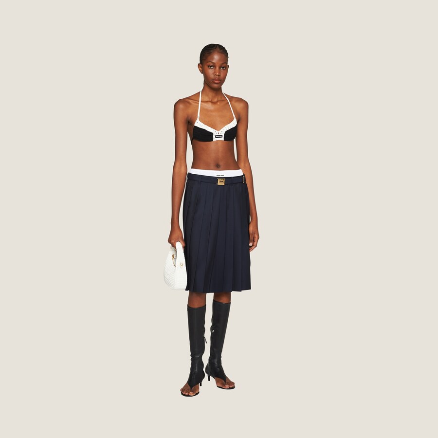 MIUMIU ZIP-UP KNIT TOP STYLE 20