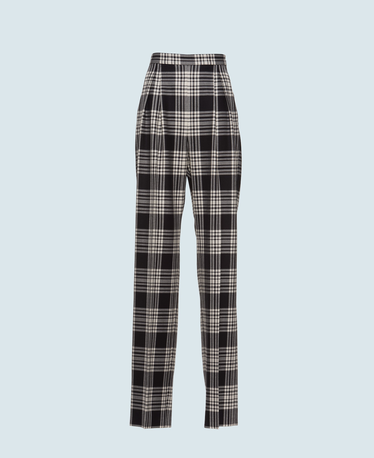 Plaid wool pants | Miu Miu