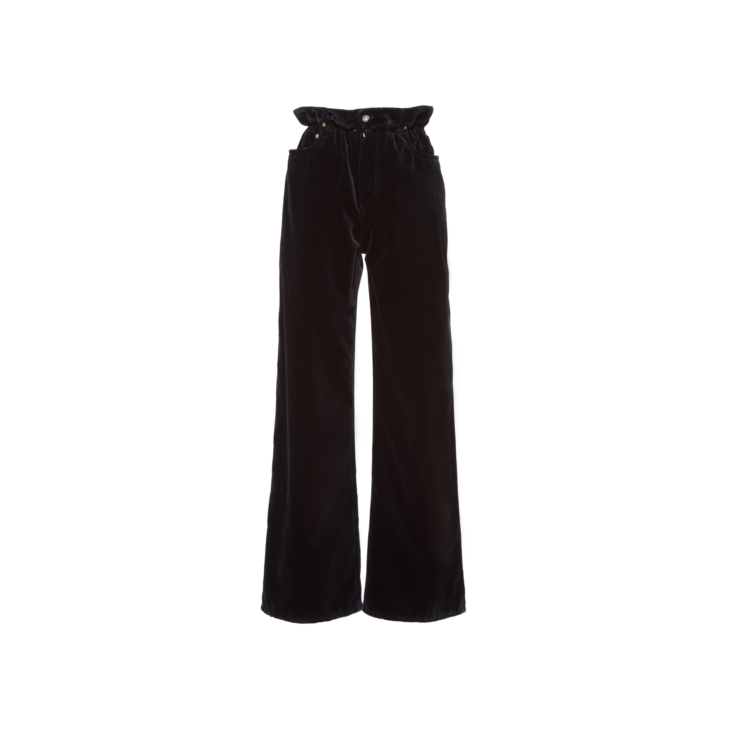Black discount velvet slacks