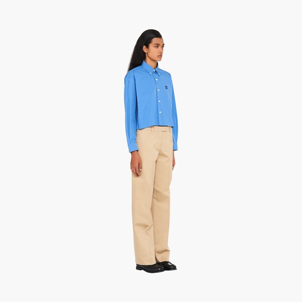 Pantalones tipo chinos Cuerda | Miu Miu