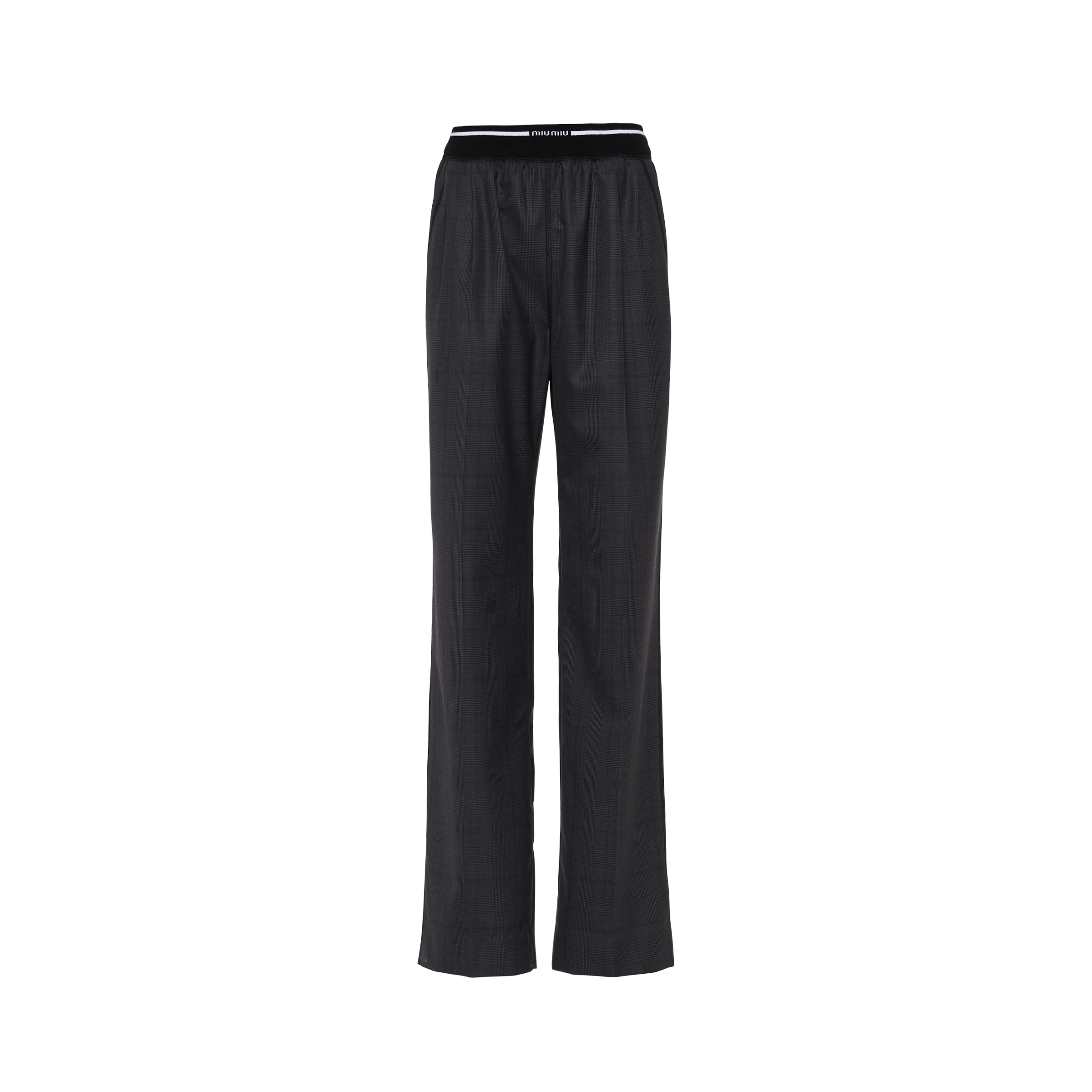 Glen plaid cheap pants womens