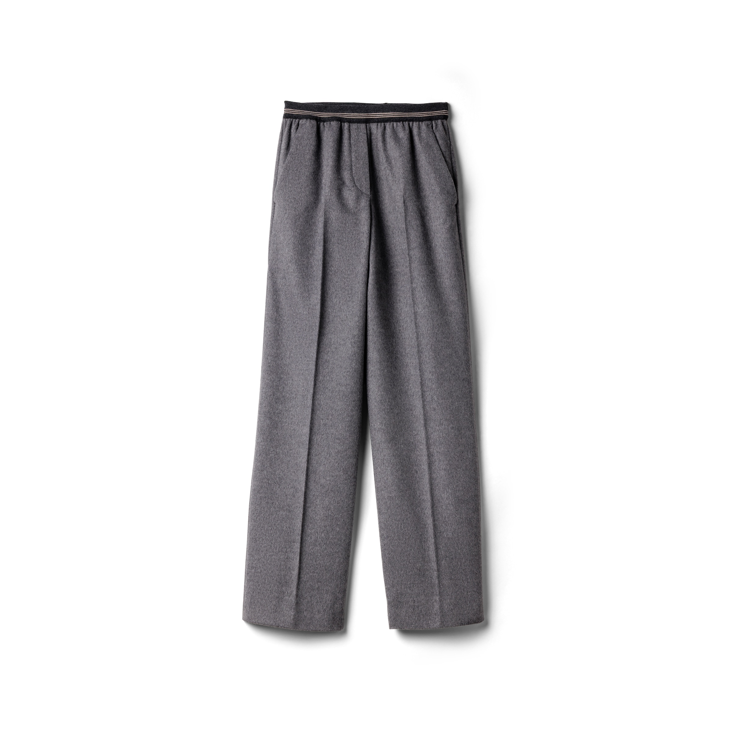 Miu Miu Jogging En Velours, Femme, Gris, Taille 42