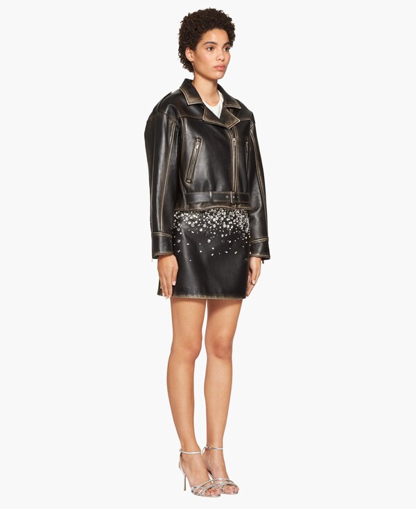 leather rocker jacket