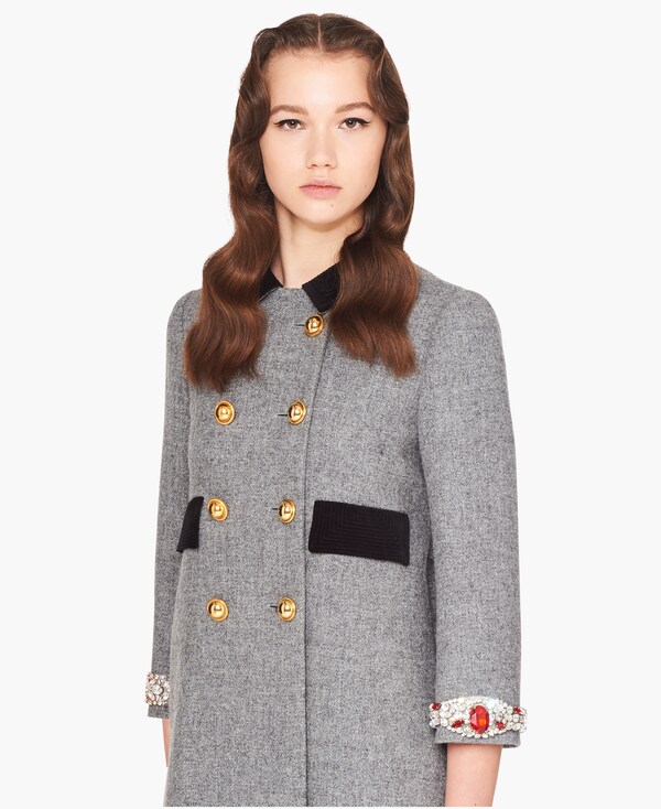 miu miu wool coat