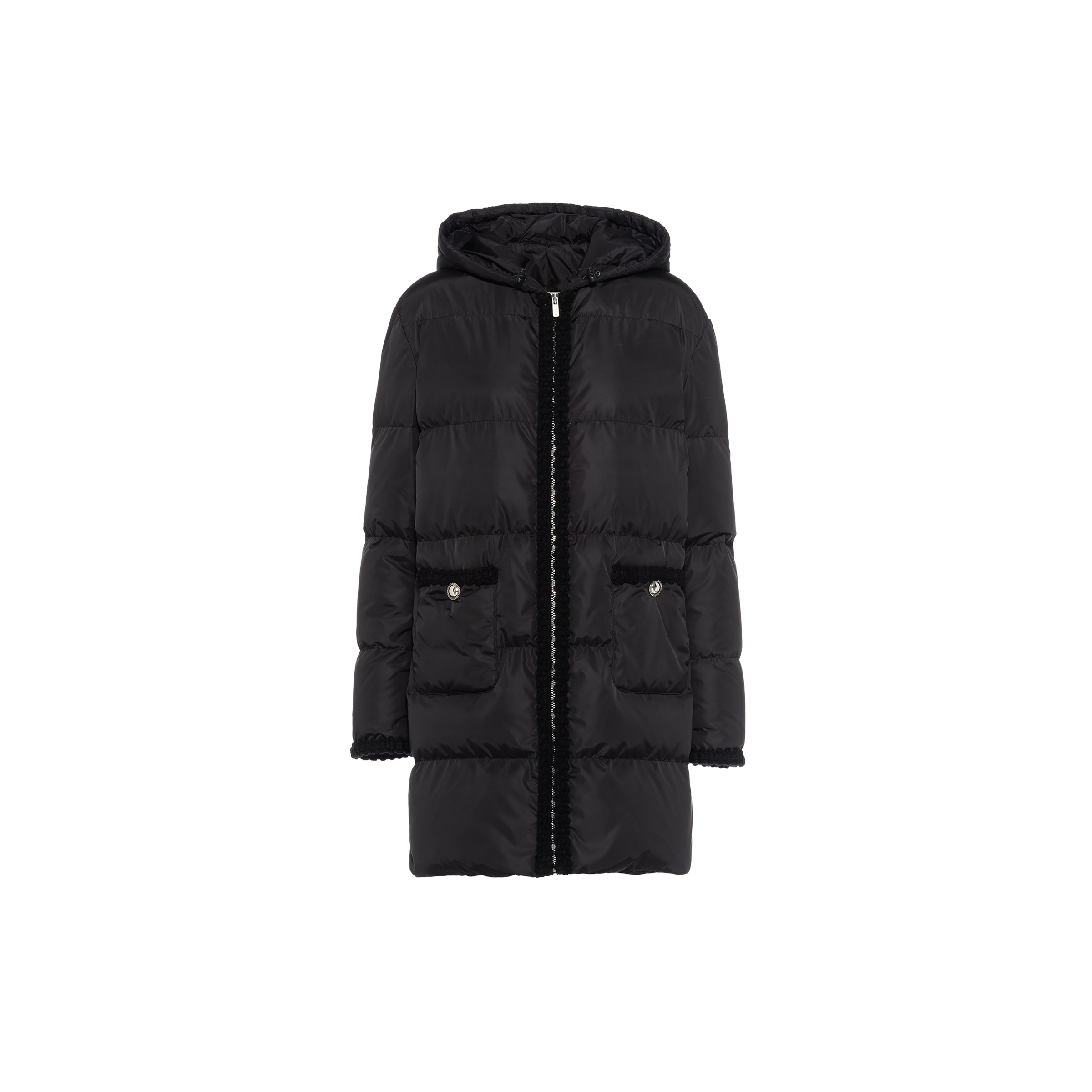 Mid weight down nylon parka clearance