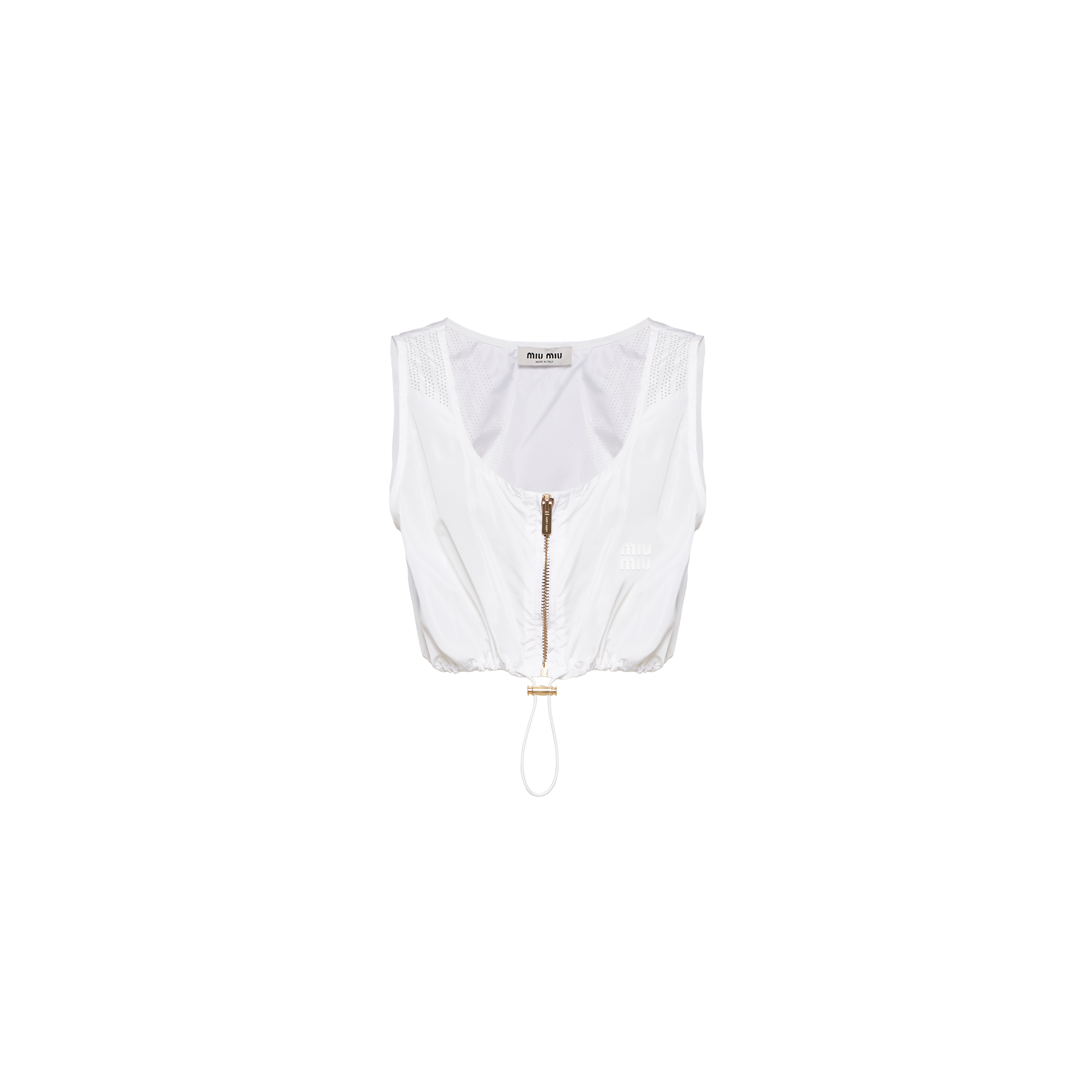 Haut En Soie One Step – Taille 36, Gris Rayé, Sans Manches, Col Rond, Occasion Très Bon état