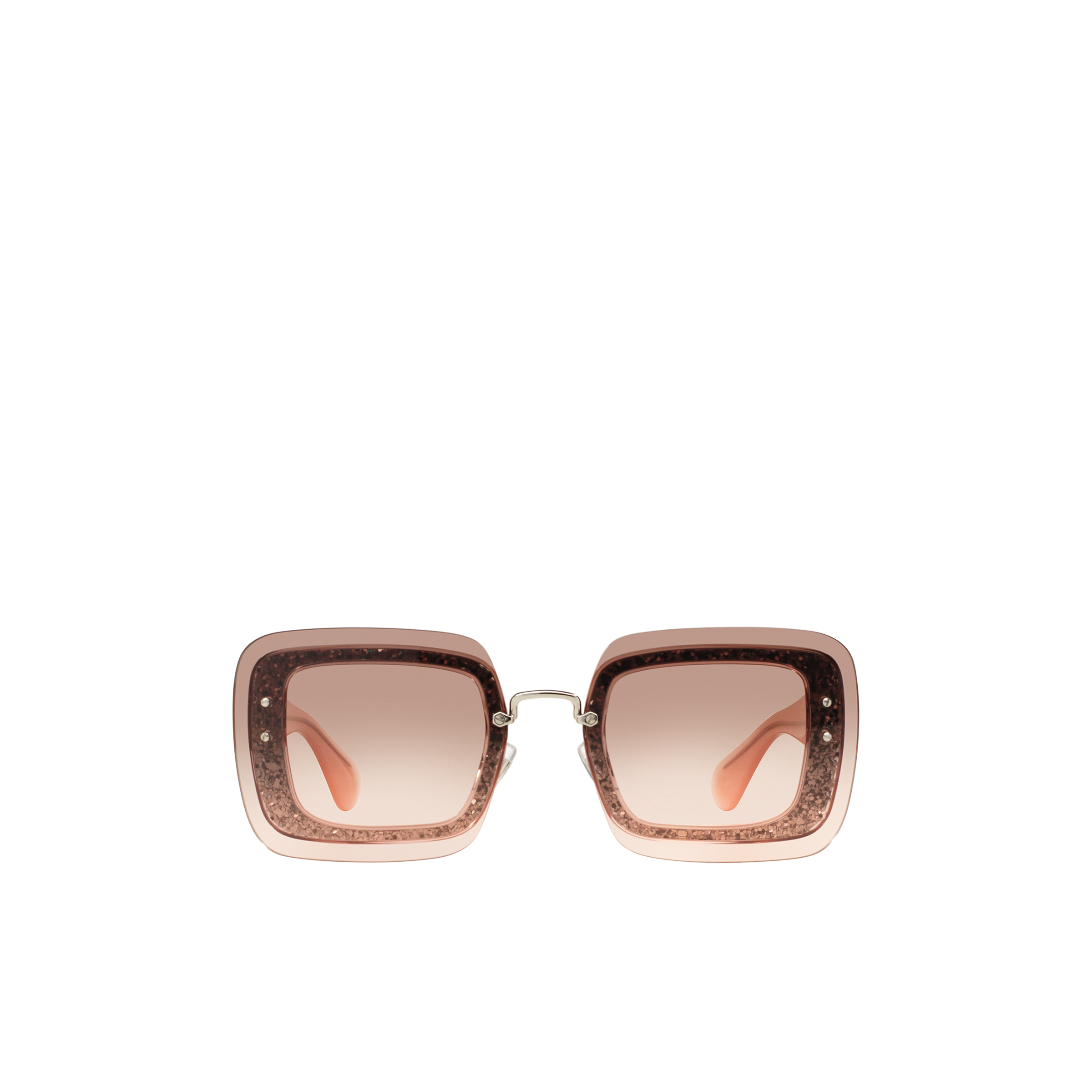 Miu miu reveal glitter eyewear top