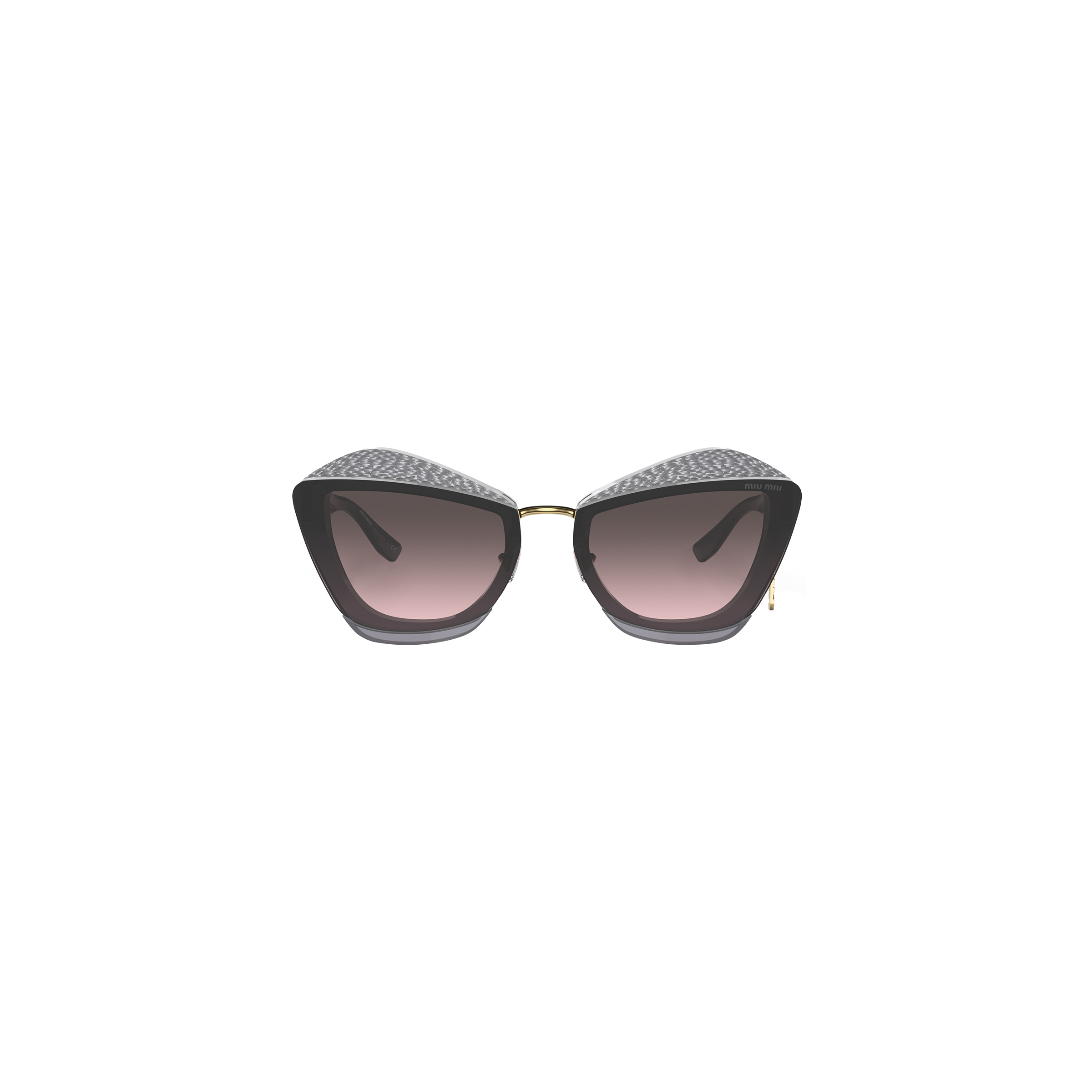 Miu Miu Charms sunglasses Gray to
