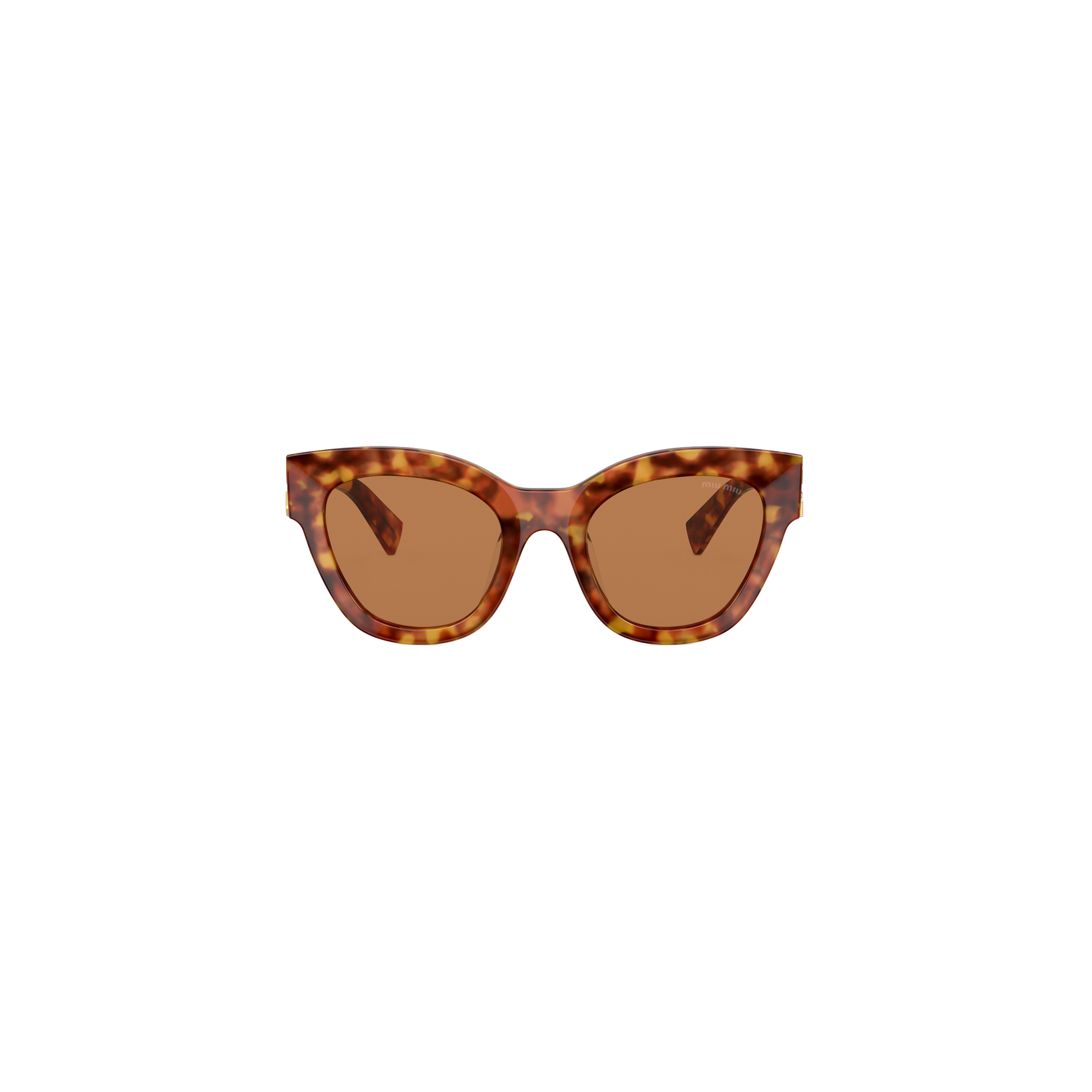 Miu Glimpse sunglasses Camel beige lenses | Miu Miu