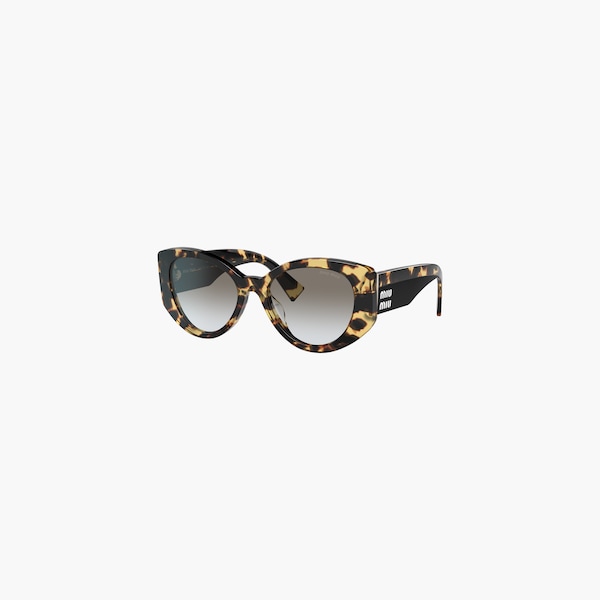 Occhiali da sole Miu Miu Logo Lenti antracite sfumato | Miu Miu