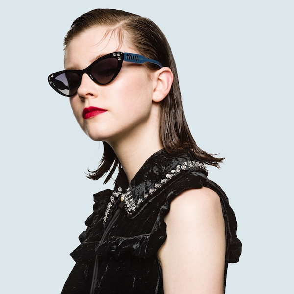 Miu Miu Logo Frames With Crystals Miu Miu Smu05t E1ab F03a0