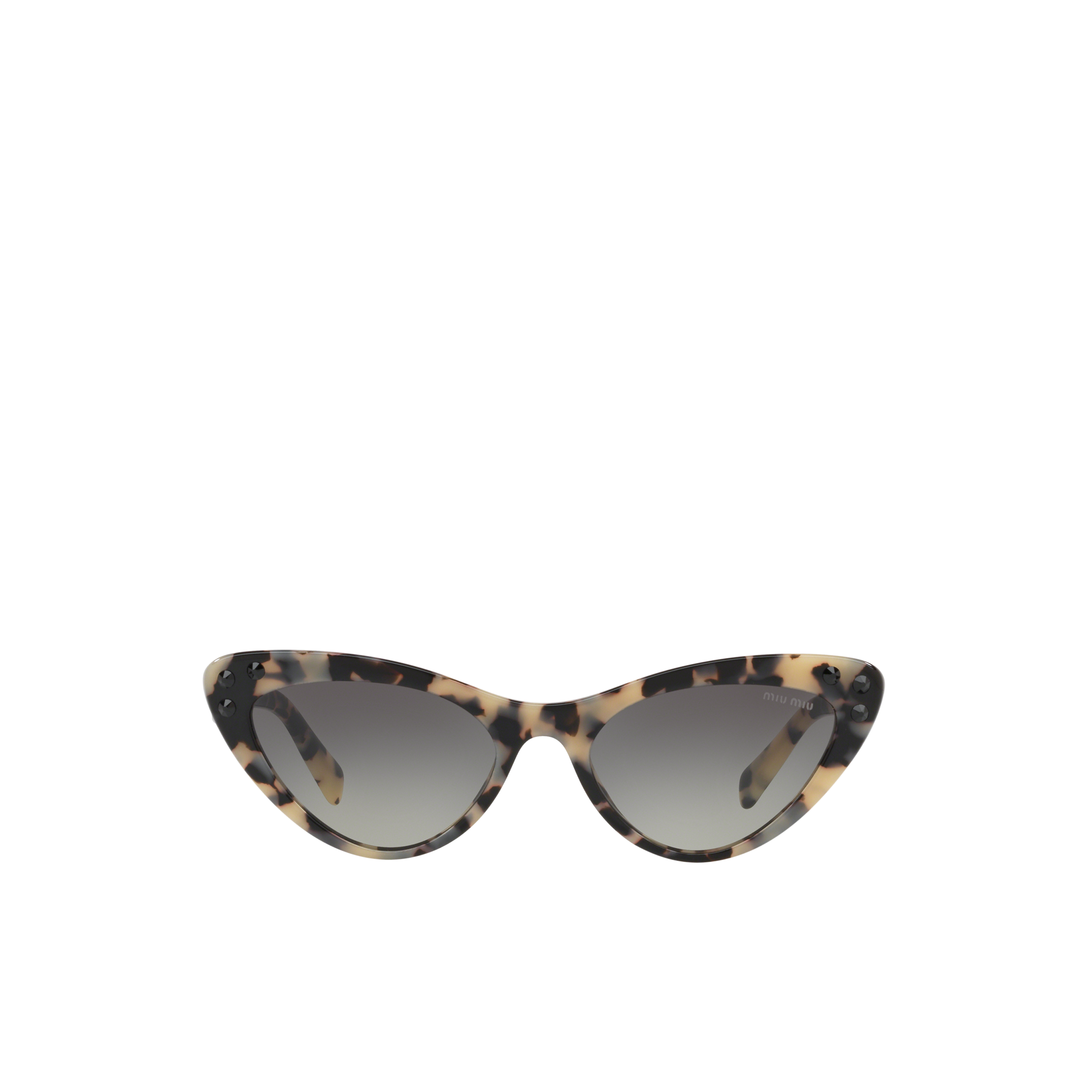Miu Miu Logo Frames With Crystals Miu Miu Smu05t Ekad F03m1
