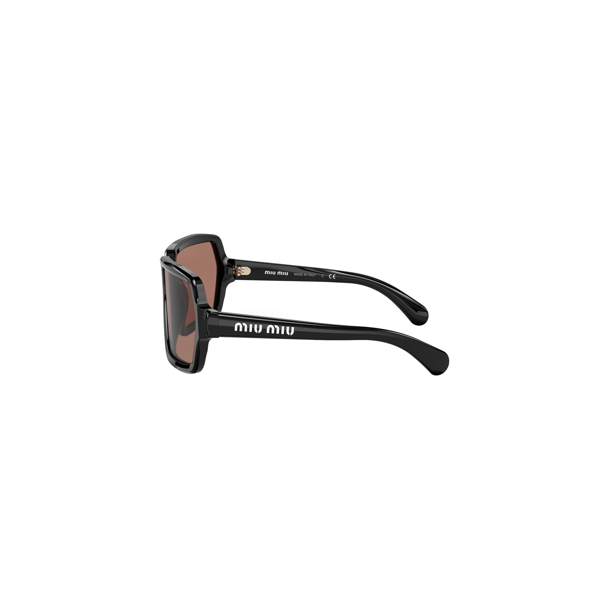 Miu Miu Logo Sunglasses Nude Beige Lenses Miu Miu