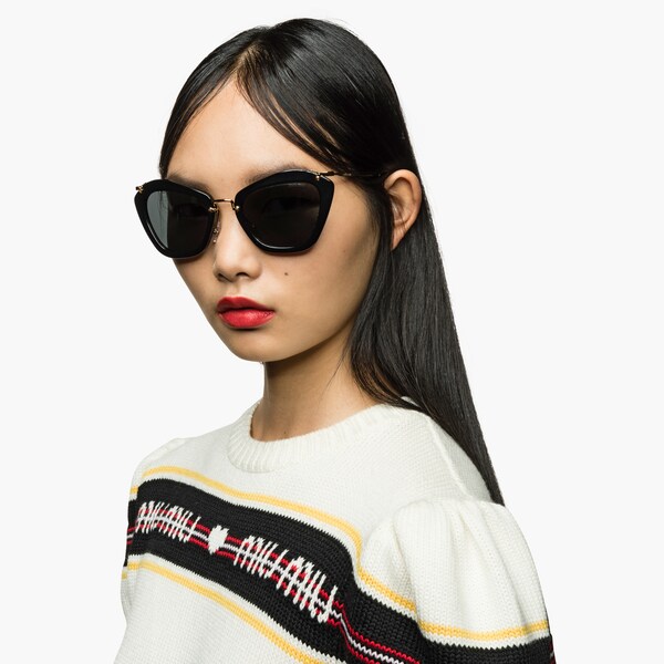 Miu miu noir eyewear
