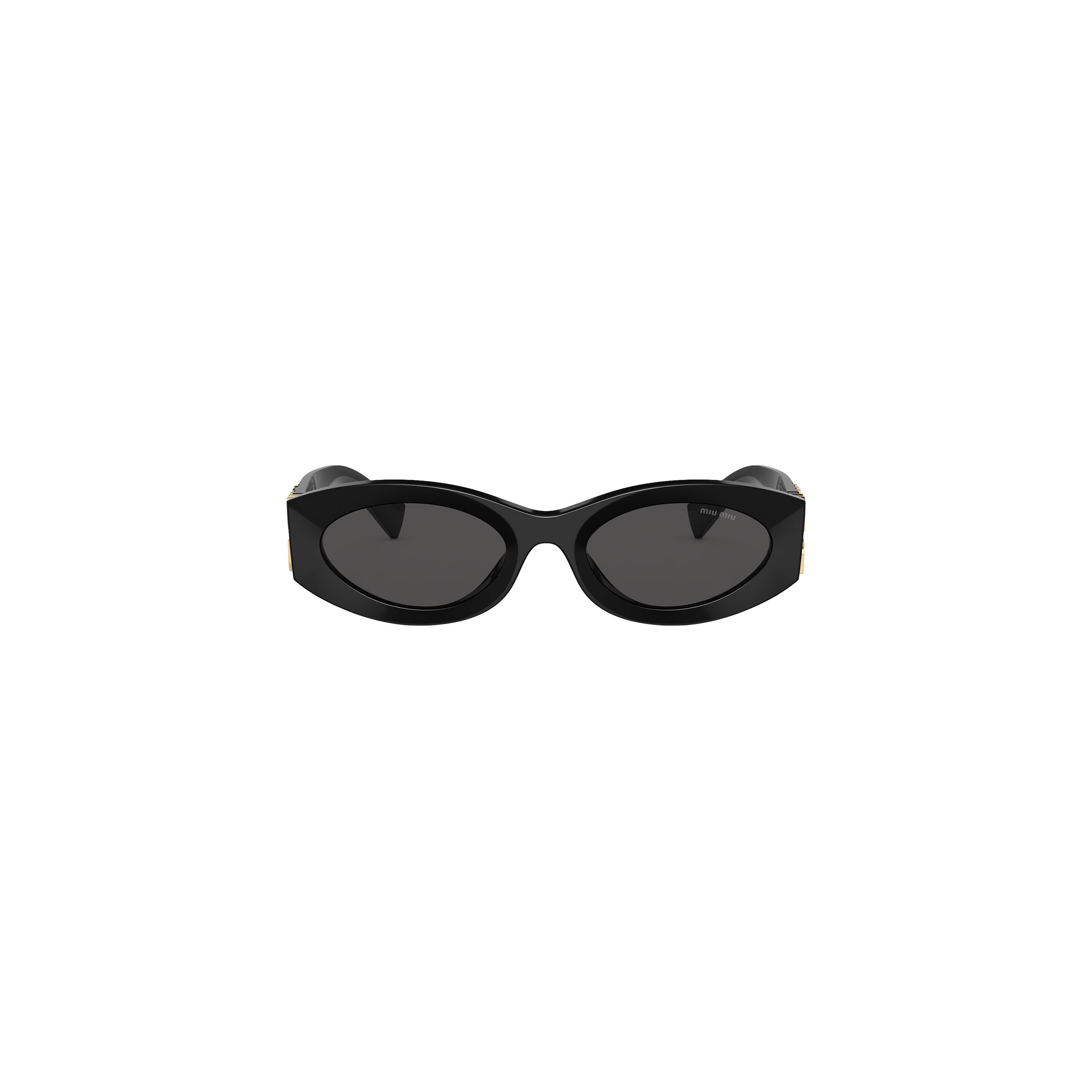 Miu Miu Eyewear Collection Sunglasses In Slate Gray Lenses