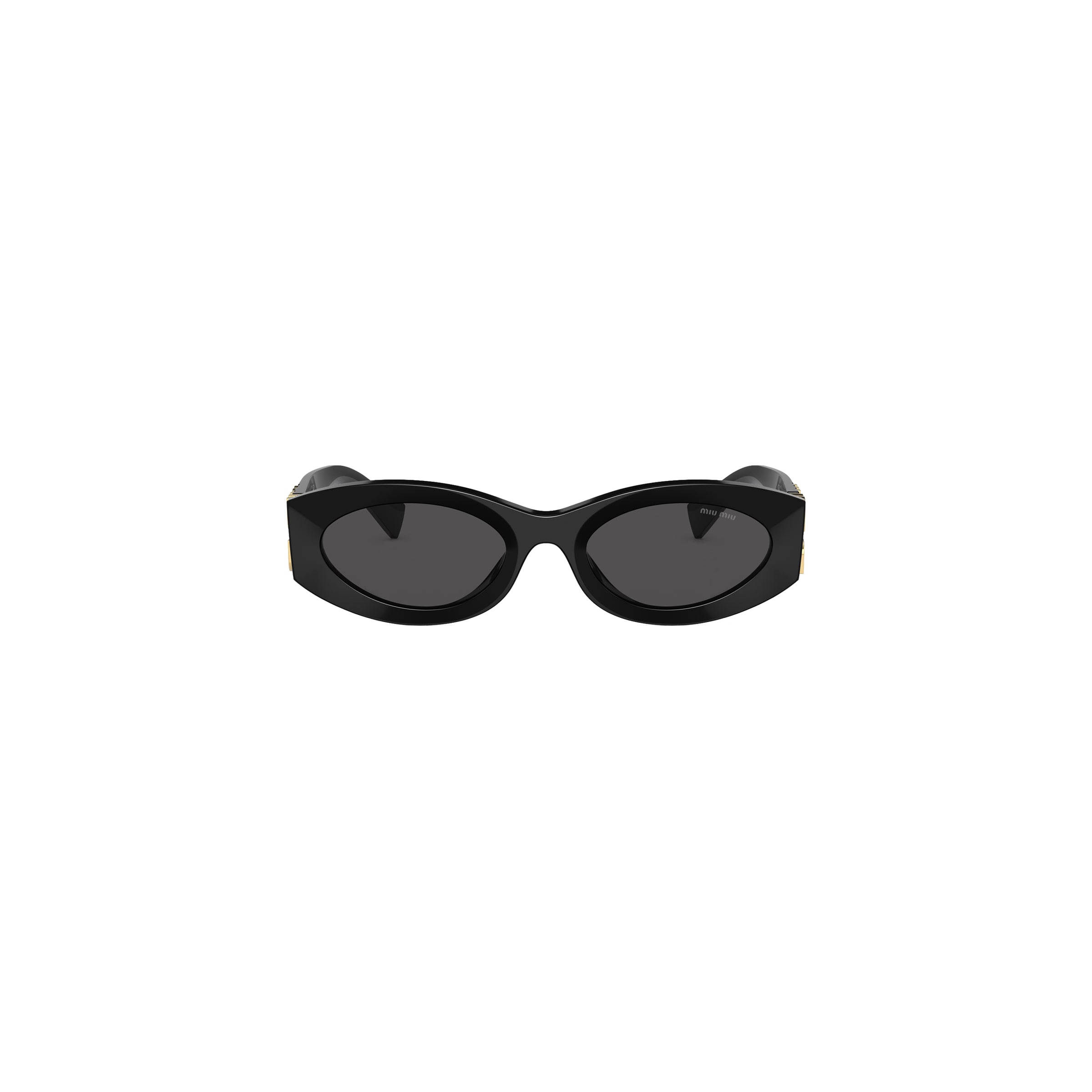 Miu Miu Lunettes De Soleil Miu Glimpse, Femme, Verres Gris Ardoise